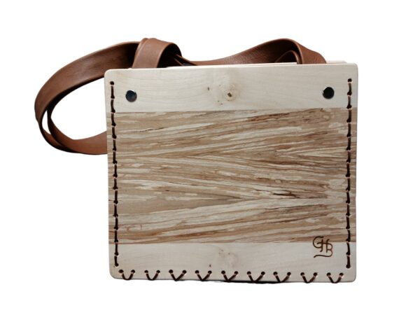Holzhandtasche