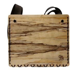 Holzhandtasche