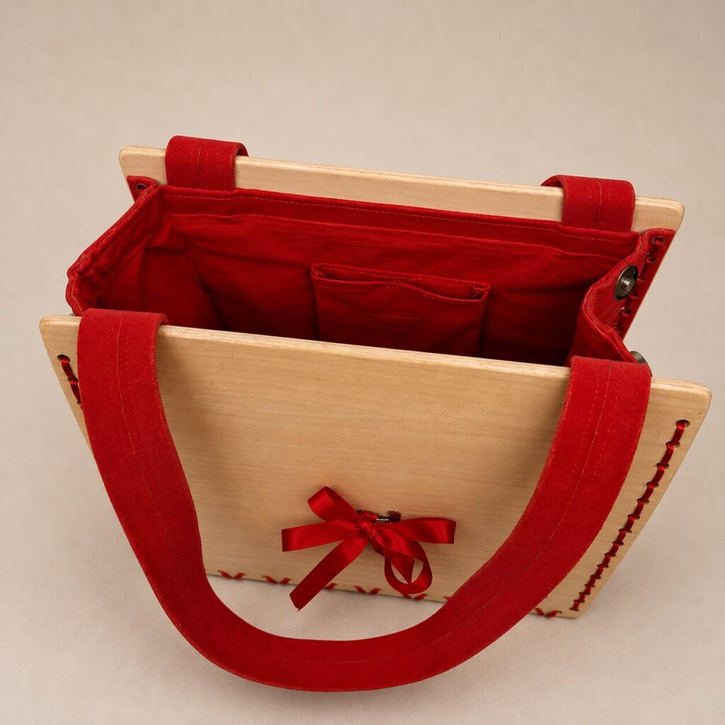 Holzhandtasche Soffel 131 3