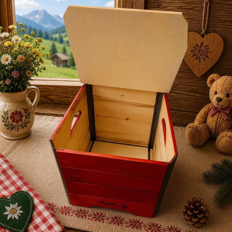 Kinder Sitzkiste rot 2 (1)